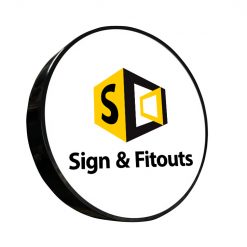 The Circular Sign-Signage Melbourne - Custom sign - Sign maker - Sign writing - Sign and Fitouts
