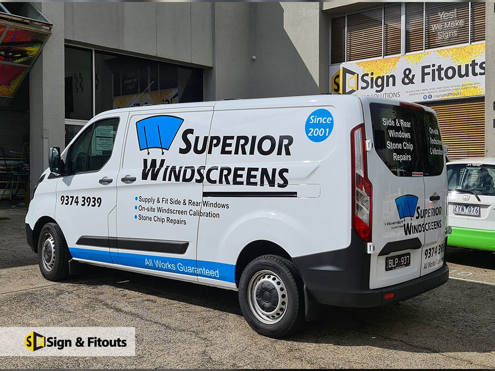 Car wrap signage Sign And Fitouts
